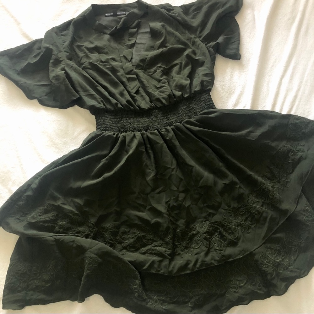 torrid insider | Chiffon Smoked Waist Embroidered